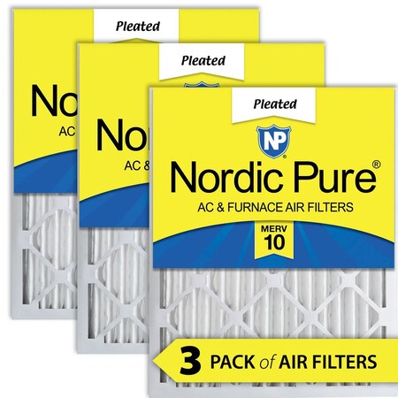 FILTER 20X24X2 MERV 10 MPR 1000 3 PIECES ACTUAL SIZE 1938 X 2338 X 175 MADE IN THE U